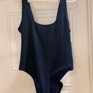 Good American Layout Swimsuit BNWT 4XL/5XL Ink Blue